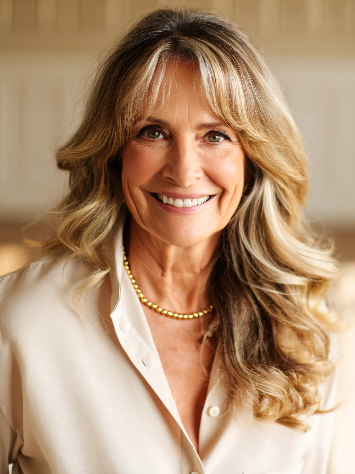 35 Stunning Dark Blonde Layered Hairstyles for Women Over 50 That Add Volume and Movement
